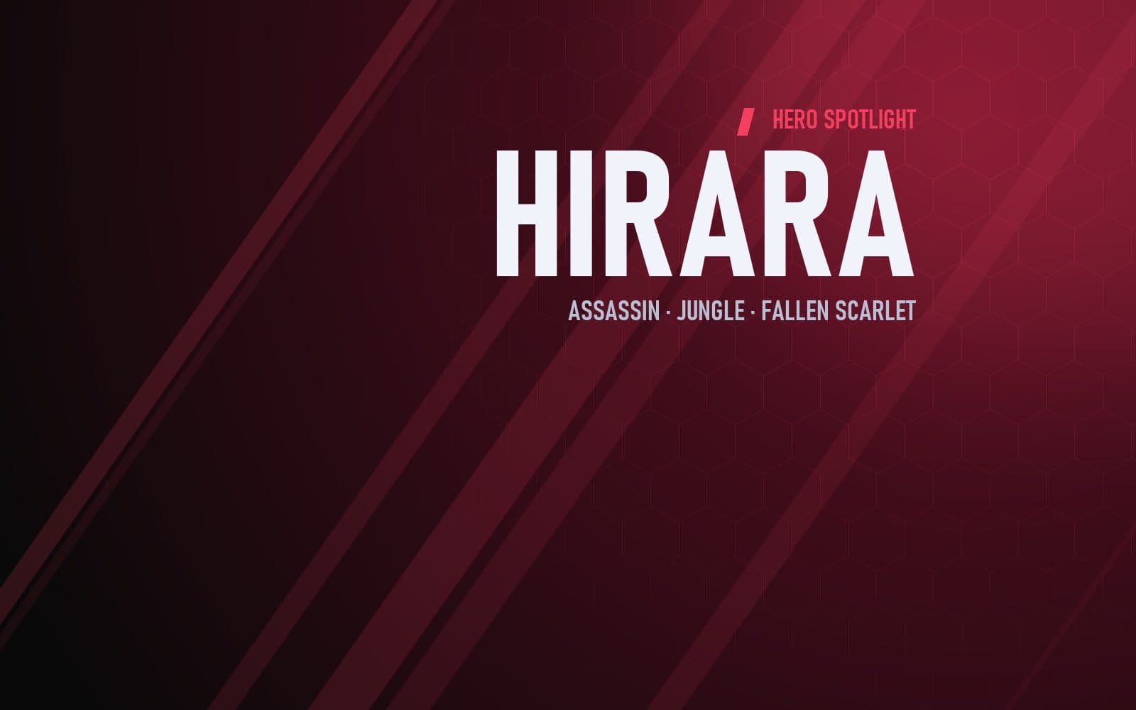 Hirara hero spotlight graphic