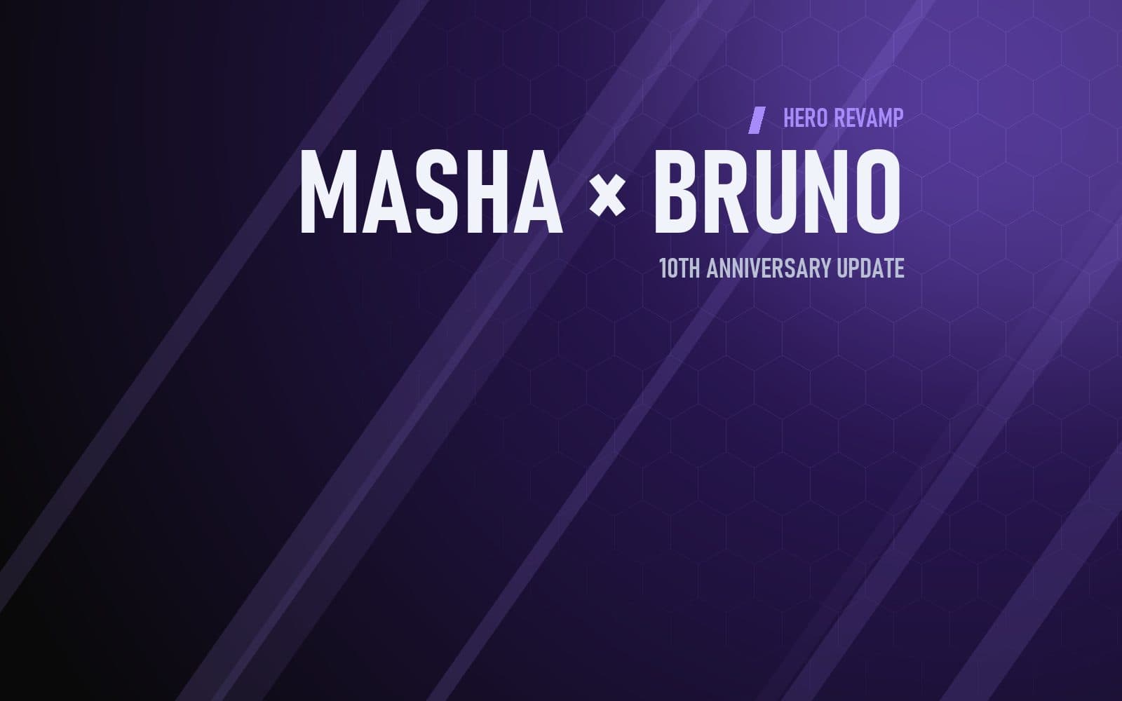 Masha and Bruno revamp graphic