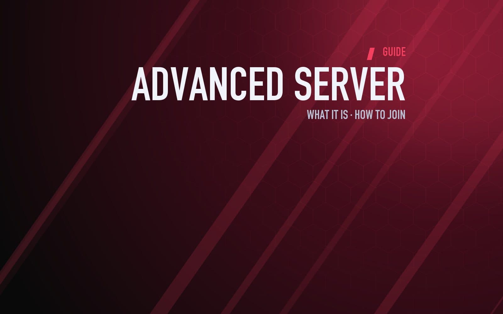 MLBB Advanced Server guide graphic: what it is and how to join